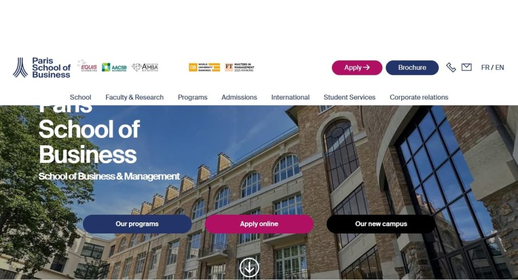 Top 10 des écoles de commerce accessibles sans concours pour les internationaux